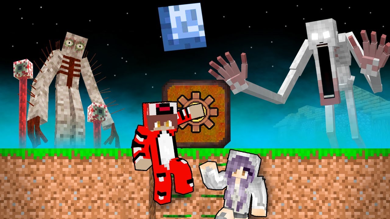 MONSTRUOS SCP vs BÚNKER SECRETO en Minecraft...💀