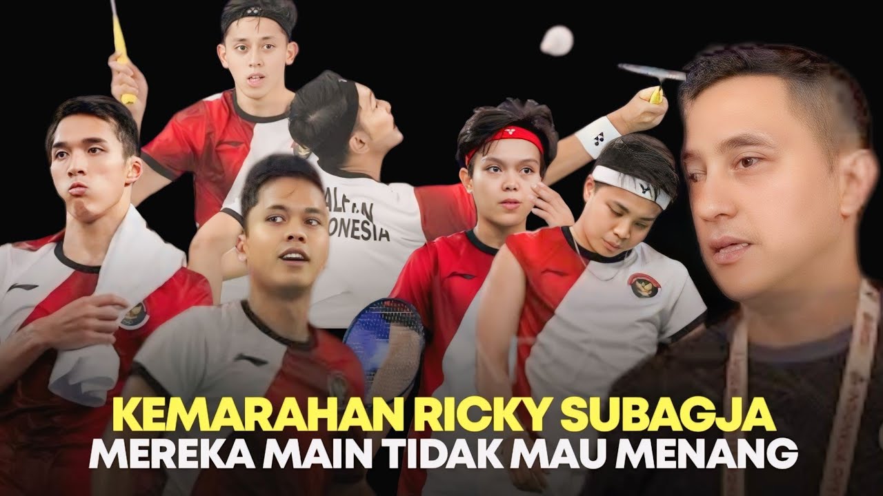 Logo Ricky Subagya Meledak | Ricky Subagja semprot habis wakil Indonesia yang gagal di ...