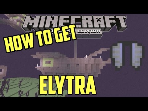 How To Get the elytra in Minecraft ( Xbox 360 / Xbox one / PS4 / PS3 / WII U)
