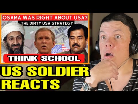 THINK SCHOOL: How USA Uses the EVIL WAR Strategy to Manipulate the World?? (US Soldier Reacts)