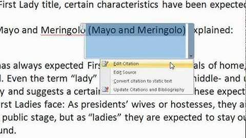 Word 2007 - Adding Citations Sources and a Bibliography-www.onlinetutorials.co.cc