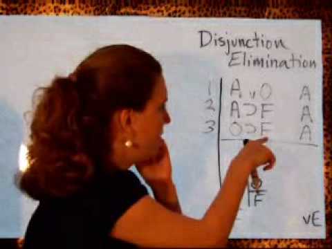 elimination disjunction logic