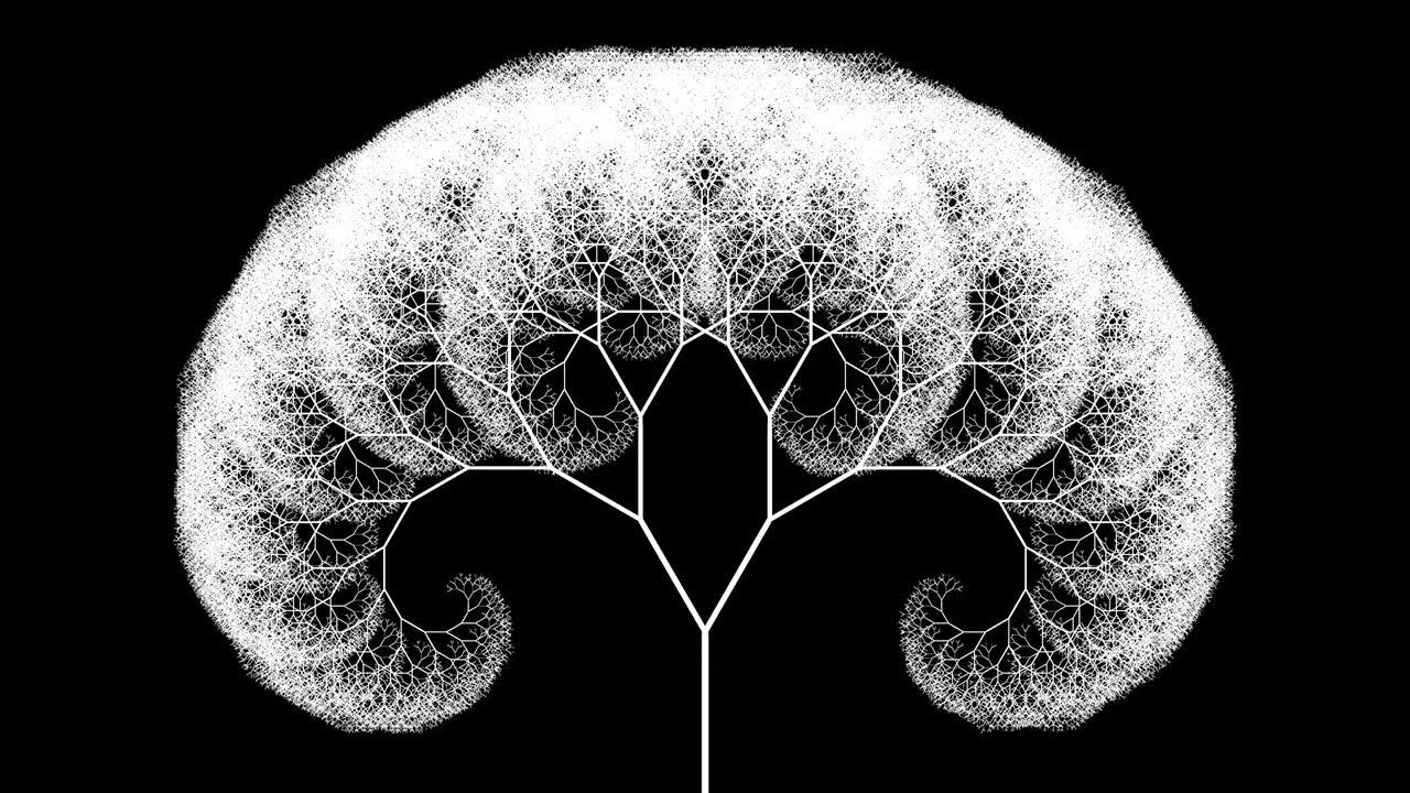 Fractal Tree 4K #fractal - YouTube