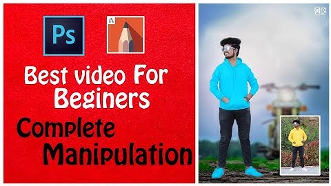 Complete photo editing tutorial for beginners| mobile editing|pscc manipulation #pscc