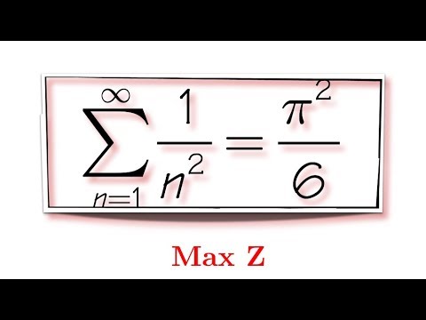 Proof By Intuition Done By Leonhard Euler Sum Of 1 N 2 Feat Max Youtube