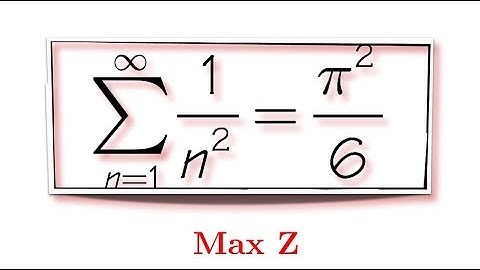 Proof by intuition done by Leonhard Euler, sum of 1/n^2, (feat. Max)