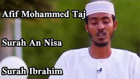 سورة النساء بصوت عفيف محمد تاج|Surah An Nisa by Afif Mohammed Taj