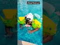 Beating the heat #swimming #kid #niharika #trending #shorts