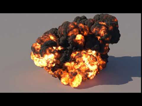 Phoenix FD 4.30.01 nightly - Gasoline explosion fire shading by Fuel ...