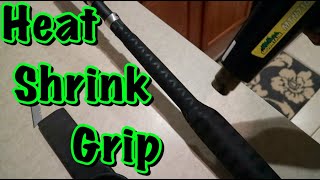 How To Put A Heat Shrink Grip On Fishing Rod