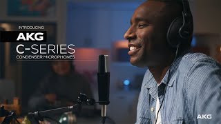AKG C104 Condenser Microphone | Large Diaphragm Cardioid | Studio-Grade Clarity for Creators
