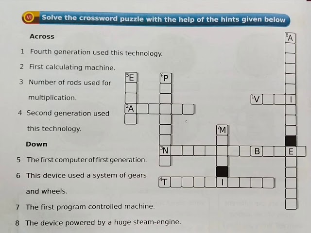 Cross Word Puzzle On Generation Of