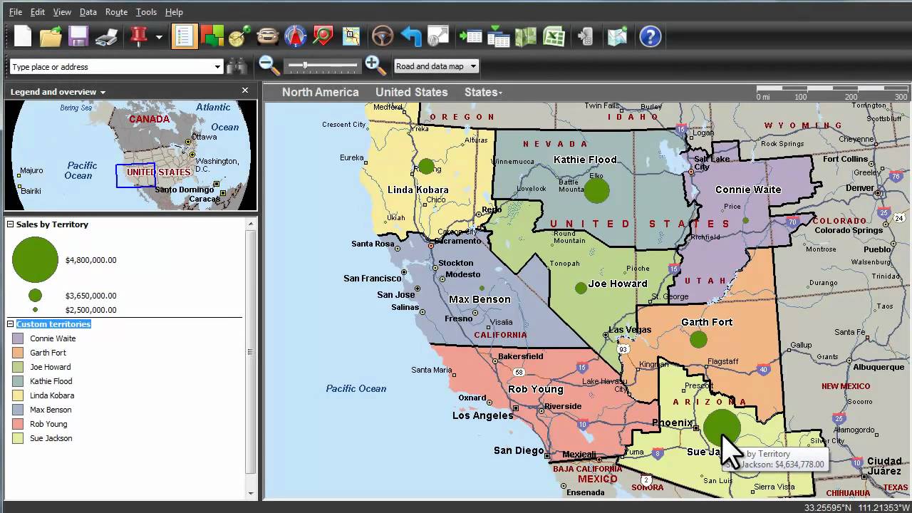 Microsoft MapPoint 2010 North America mac