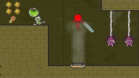 Red Stickman  Animation vs Stickman Fighting - Gameplay Android | All Levels (1-10)