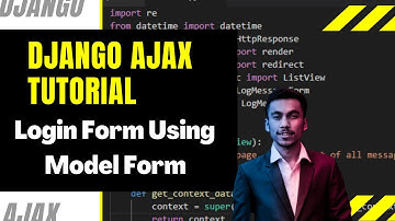 #10. Django login model form | Django Ajax Tutorial In Hindi
