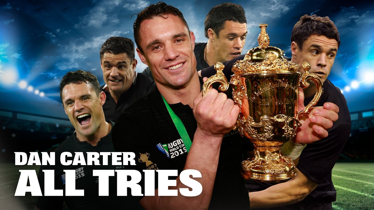 Все попытки Дэна Картера в составе All Blacks (ну, почти все).