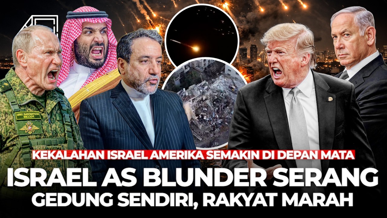 Iran Bikin Netayahu Trump Tak Berdaya! Serangan Rudal Hipersonik Langsung Bikin Tel Aviv Rata