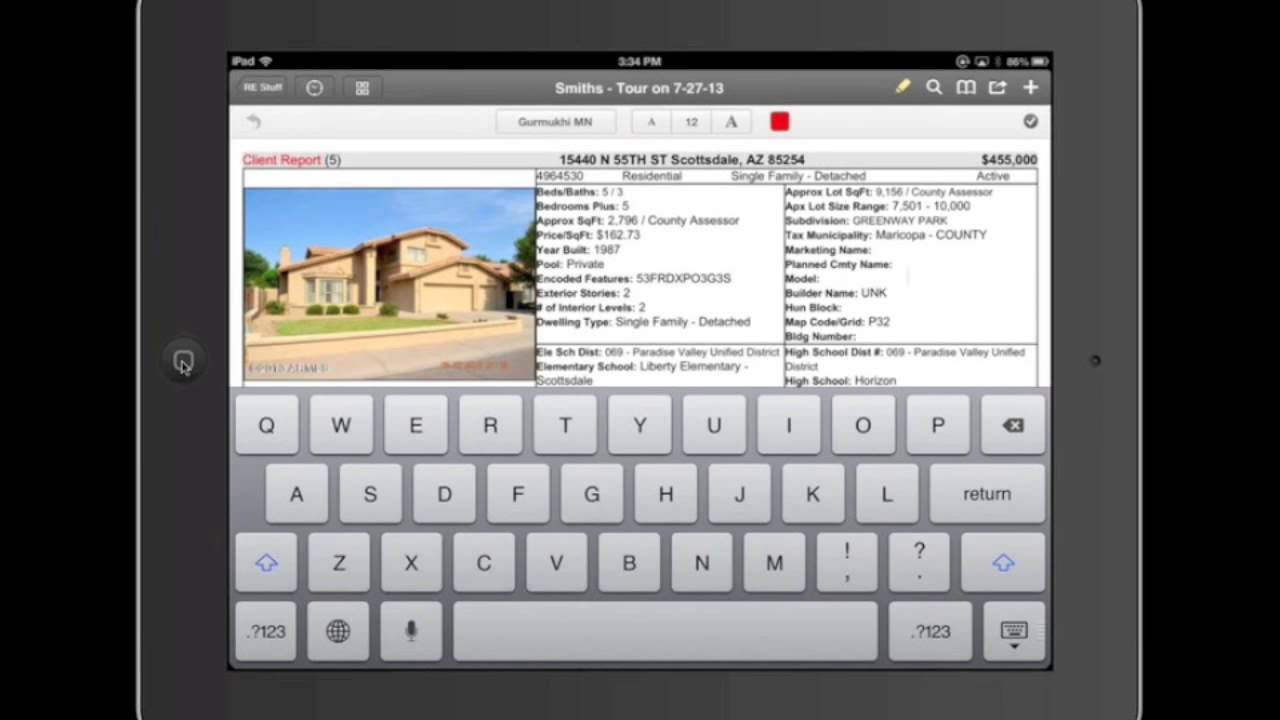iPad for Real Estate YouTube
