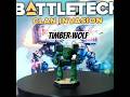 Accept the Bachall! Miniatures from the Clan Invasion Expansion for #battletech and #alphastrike