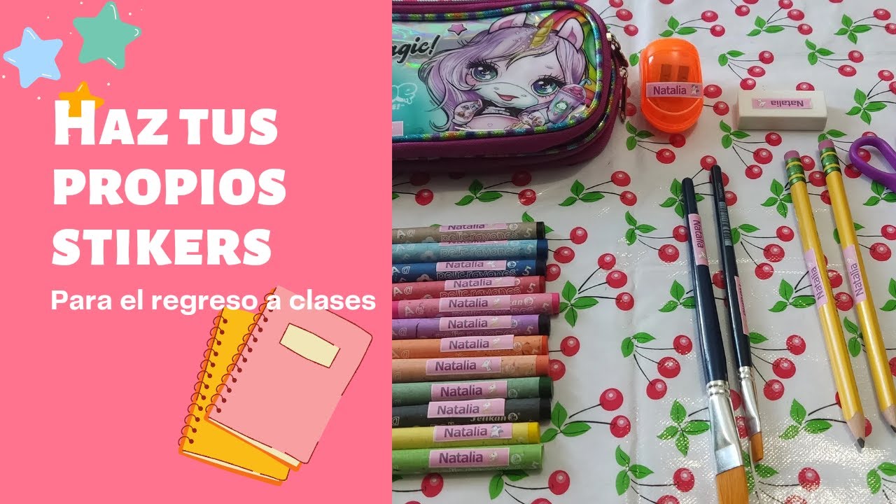 HAZLO TÚ MISMO IDEAS DE ÚTILES ESCOLARES - TRUCOS Y MANUALIDADES