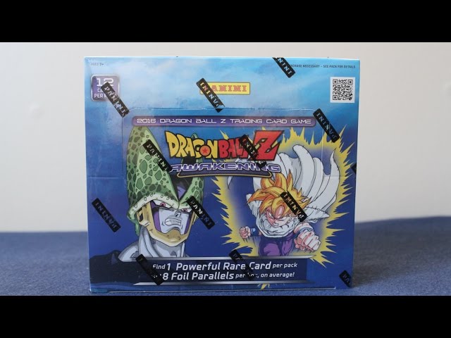 DRAGONBALL Z PANINI AWAKENING - BOOSTER BOX OPENING (PART 1) 