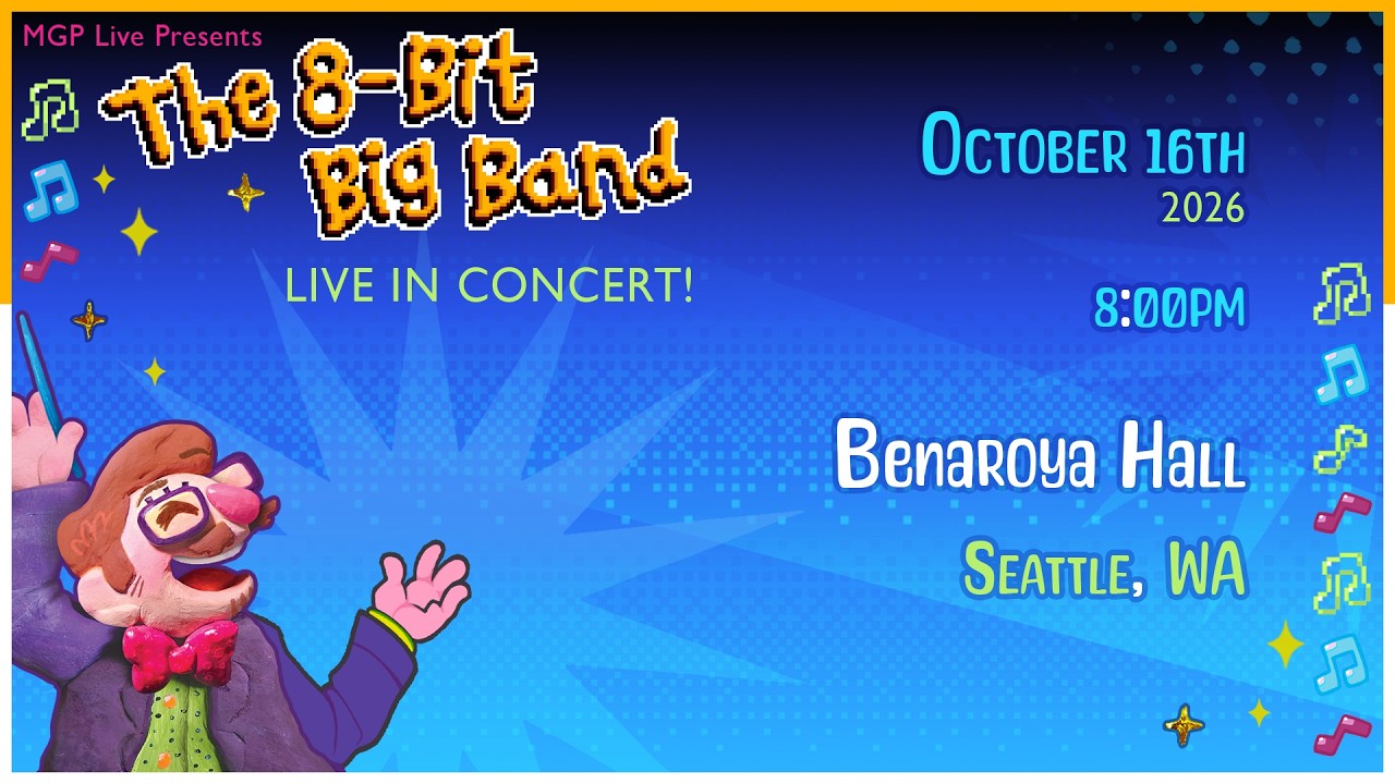 The 8-Bit Big Band, Grammy-winning for “Best Arrangement”, is back