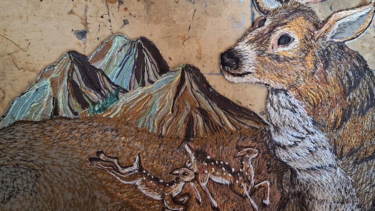 Dikerek Nasıl Resim Yapılır - Dağlar