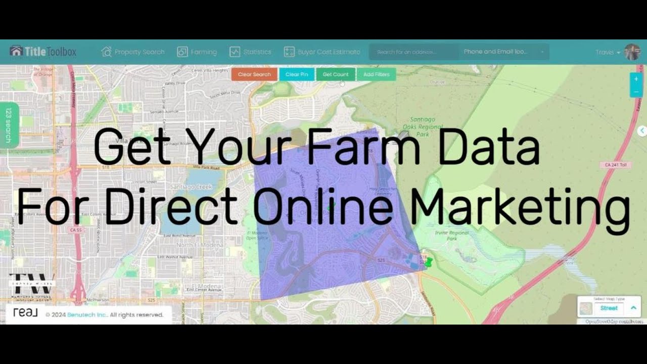 Get Real Estate Farm Data For Online Targeting