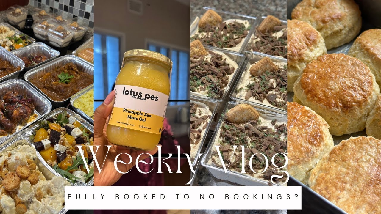 LIFE AS A 25 YEAR OLD CATERER/BAKER: FULLY BOOKED JANUARY TO NO BOOKINGS? DESSERT RECIPE, NEW MENU