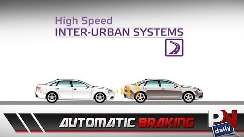 Automatic Emergency Braking Will Soon Be A Standard Feature!