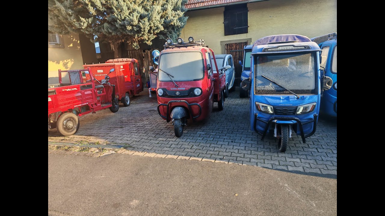Cargo Runner Test   Wie funktionieren die Heizungen in Elektro Lastendreirädern  ?