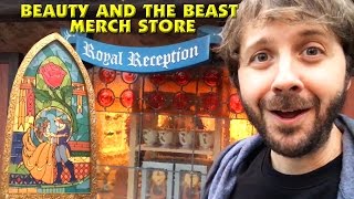 BEAUTY AND THE BEAST DISNEYLAND MERCH STORE - Royal Reception