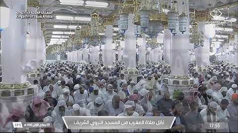 صلاة المغرب للشيخ أ.د. #محمد_برهجي 9 جمادى الأولى 1446هـ فواتح سورة لقمان 1-11 #المسجد_النبوي