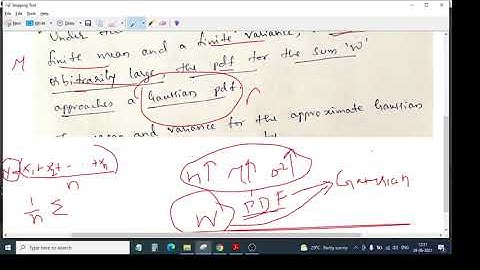 ESLA - 18EC44 - Module 2 - Central Limit Theorem and Problem