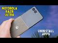 How to Uninstall Apps on Motorola Razr Ultra | Easy App Deletion Guide