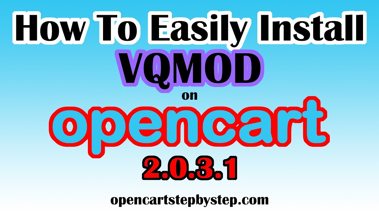скачать vqmod opencart 2