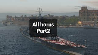 Wows All horns Part2