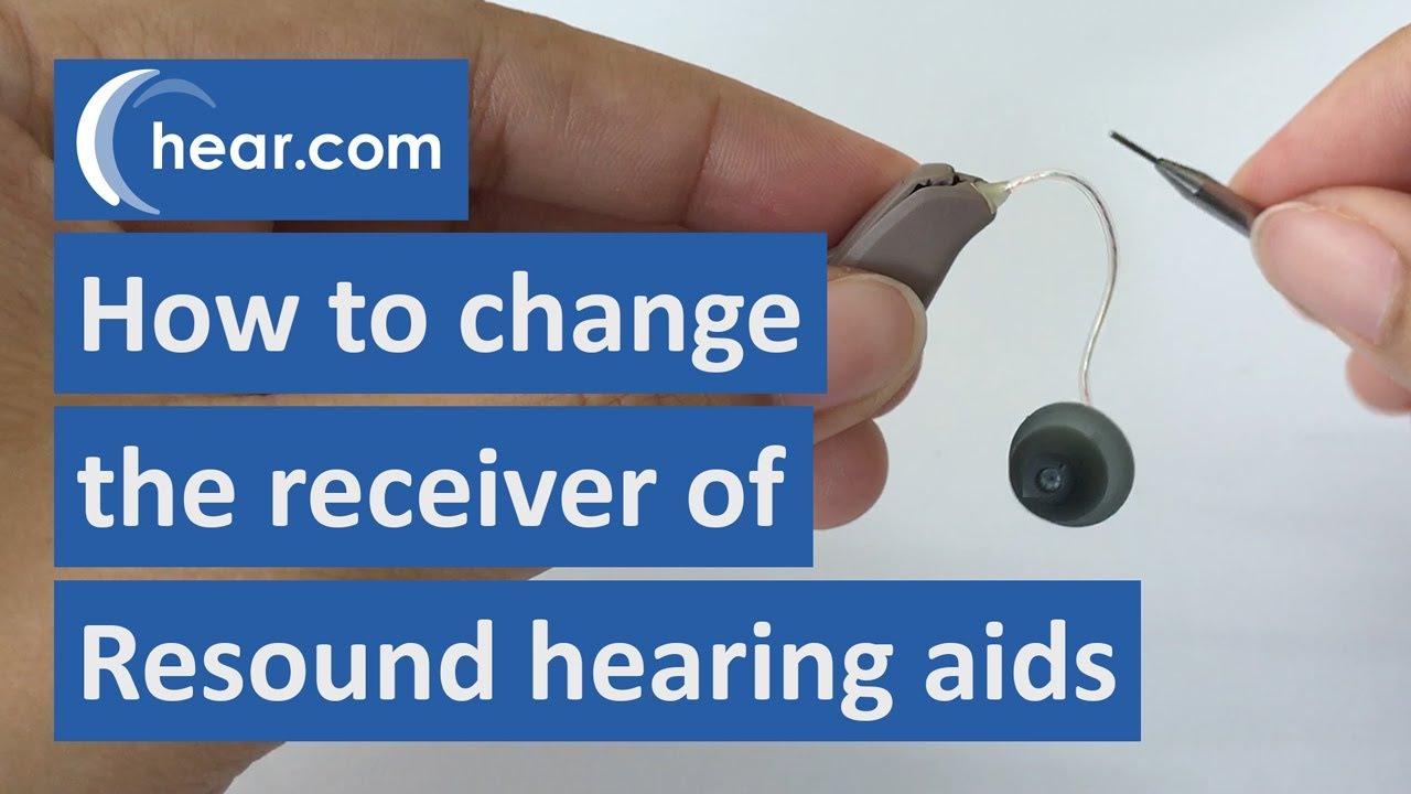 hear.com: Changing Resound Receiver - YouTube