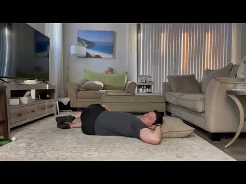 Side Lying T Spine Rotation (Knees Tucked)