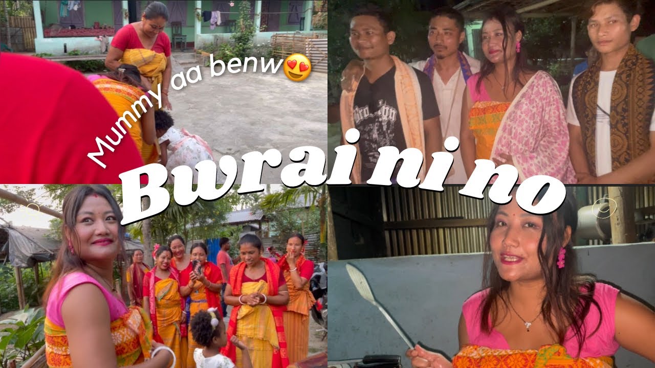 Bwisagu ow Bwrai ni no ose ow tangbai😍 mummy aa ja cute 🥰 #bodovlog #queensonia #bwisaguvlog