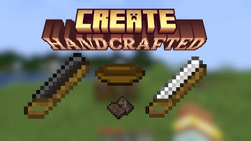 Unscripted Create: Handcrafted Showcase (My First Minecraft Forge Mod)