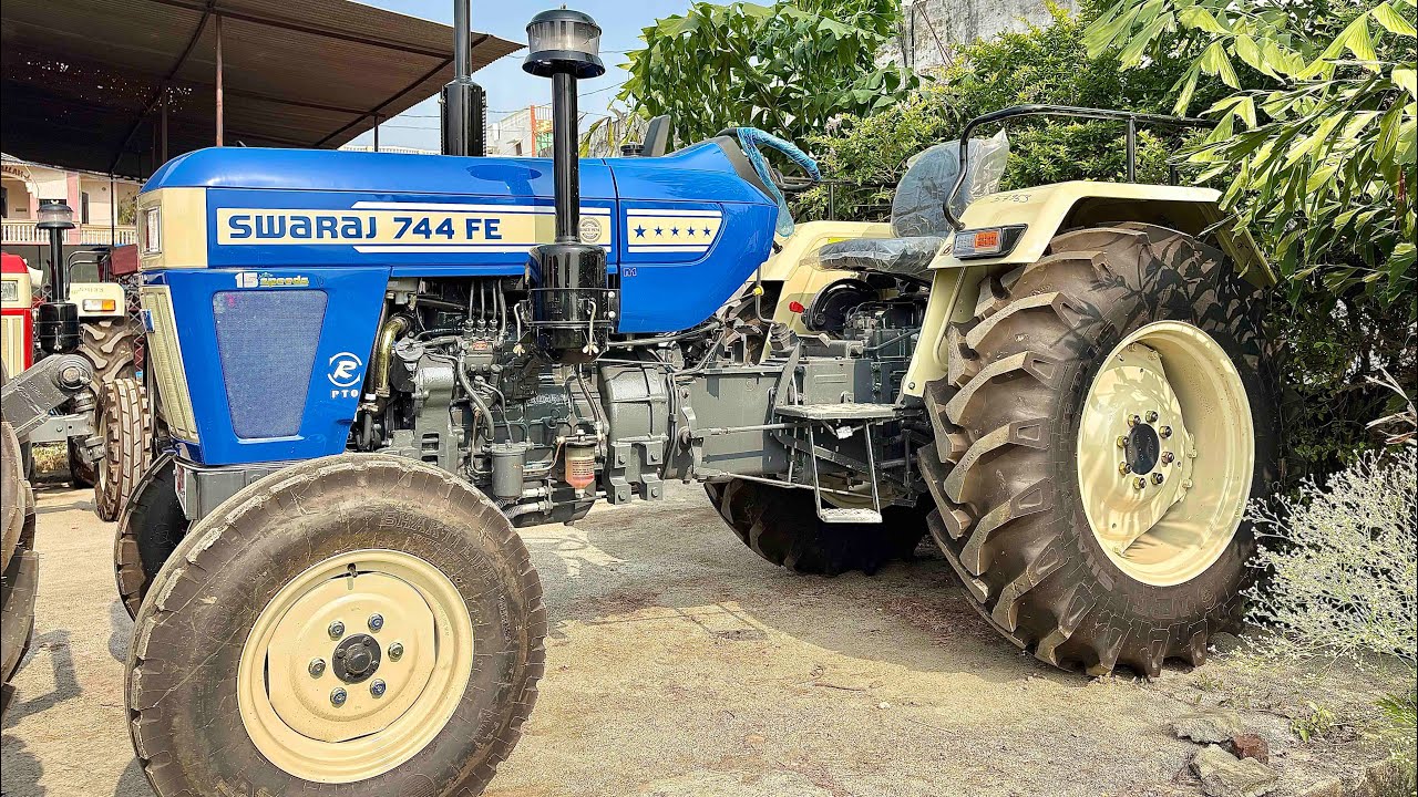 Swaraj 744 FE 15 Speed High low medium  5 Star Top Model Full Review & Features Price ? 