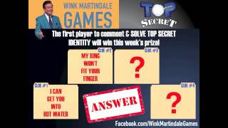How To Win Wink Martindale Games  Top Secret 51014