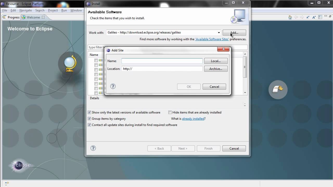 Eclipse: 4 Instalación de pydev