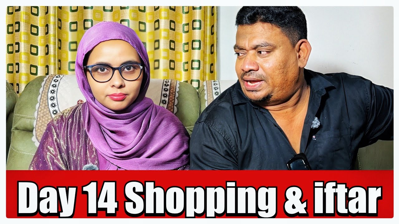 Day 14 Shopping & iftar vlog 🛍️ Udupi Couple Vlogs 