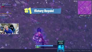 Ninja Gets Triggered When DrLupo Gets a 0 Kills Victory Royale in Fortnite!!