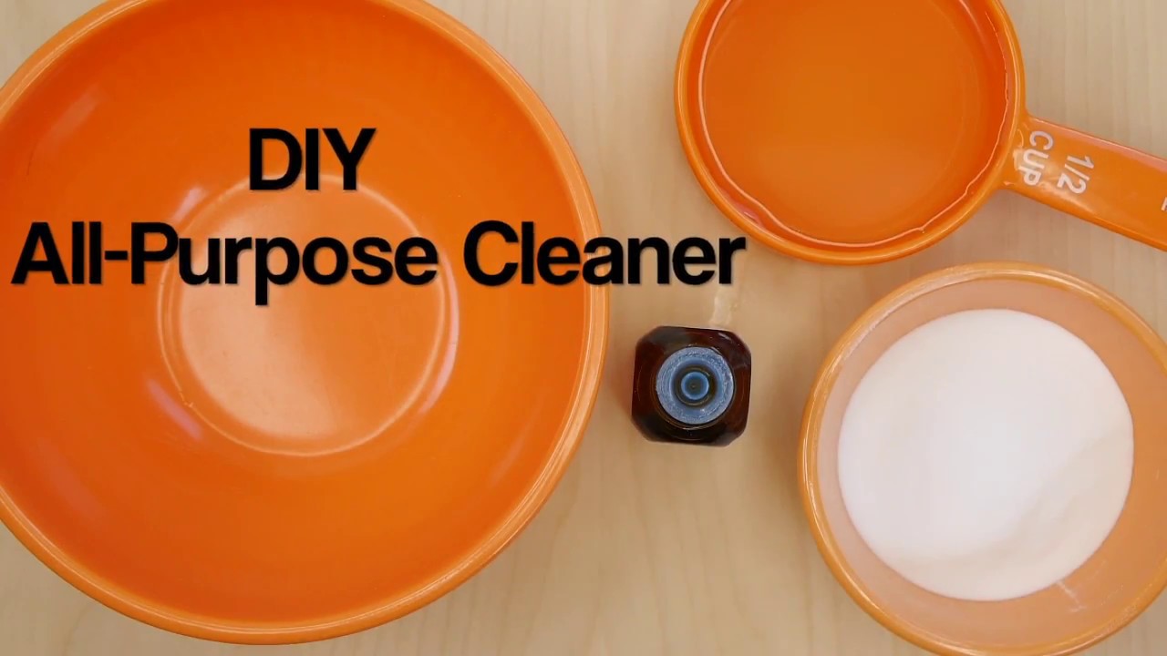 Homemade All Purpose Cleaner YouTube