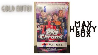 2023 Topps Chrome Formula 1 Hobby Box!