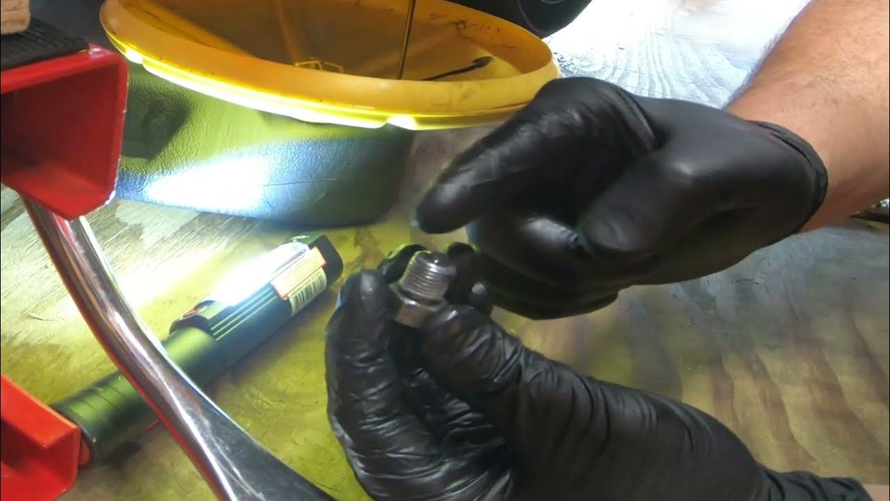 3 Hole Oil Change For Harley Davidson HOW TO DO A 3 HOLE OIL CHANGE HARLEY DAVIDSON - YouTube