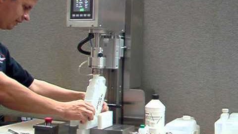 ST-S3 torque tester with automated universal container clamping table